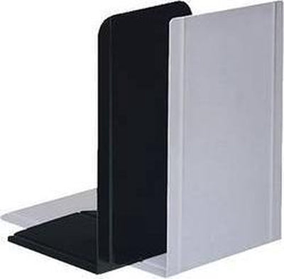 Maul boekensteunen staal 24 x 16.8 x 24 cm zwart