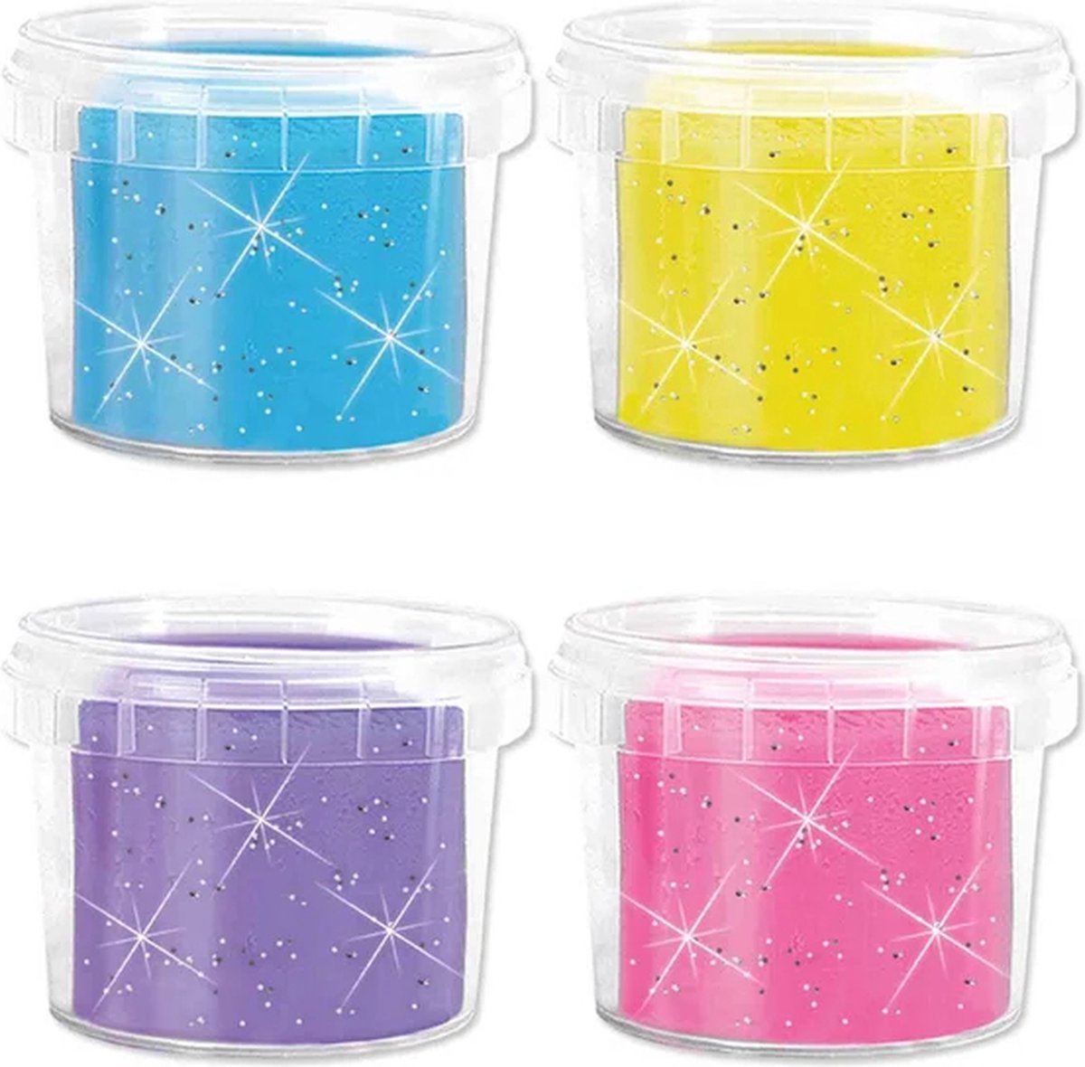 Ses feel good klei - sparkle (4x90gr)