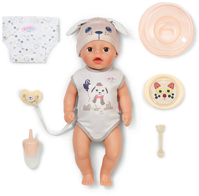 Baby born lukas hond - babypop - 36 cm met accessoires - vanaf 1 jaar