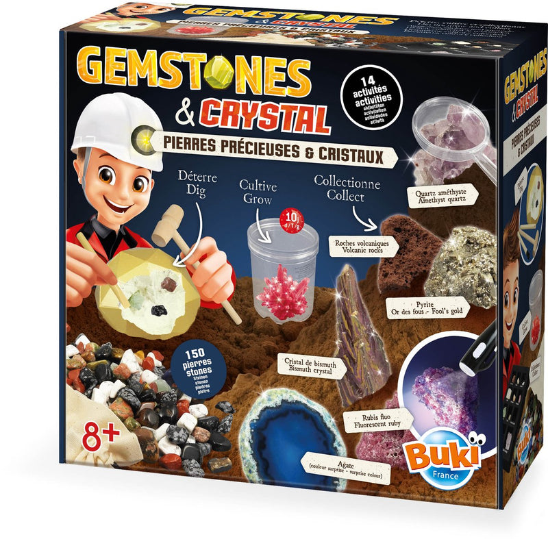 Buki france buki - stenen en mineralen - experimenteerset - experimenteren