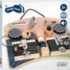 Small foot - houten activiteitenbord rotatie en sloten
