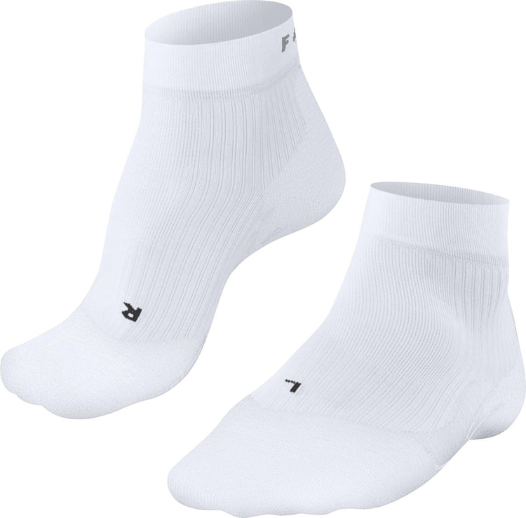 Falke te 4 short anti-blaar katoen functioneel materiaal tennissokken dames wit - maat 37-38