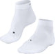 Falke te 4 short anti-blaar katoen functioneel materiaal tennissokken dames wit - maat 37-38