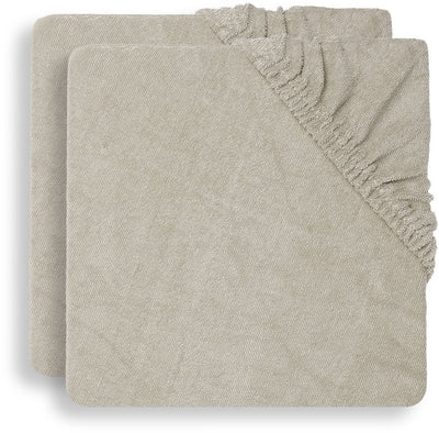 Jollein aankleedkussenhoes badstof 75x85cm nougat (2pack)