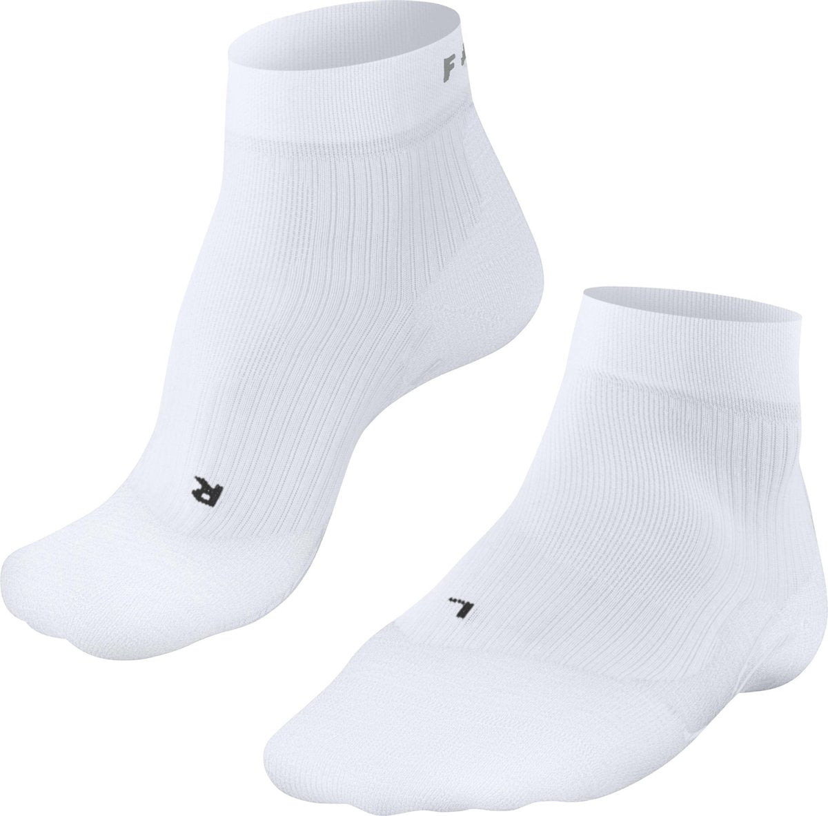 Falke te 4 short anti-blaar katoen functioneel materiaal tennissokken dames wit - maat 41-42