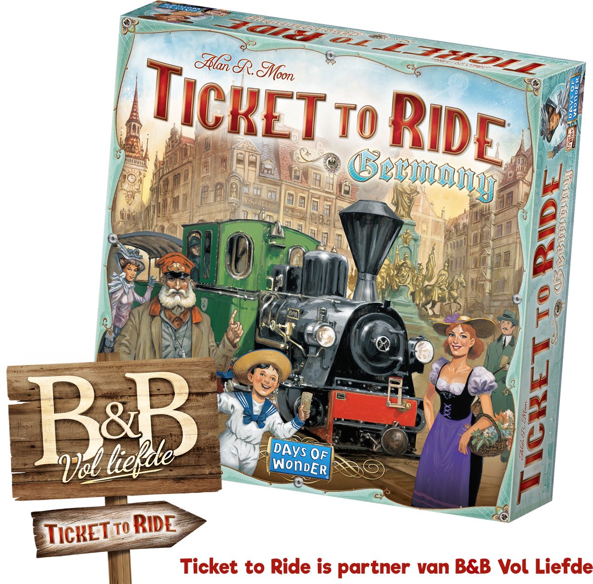 Days of wonder ticket to ride - germany bordspel