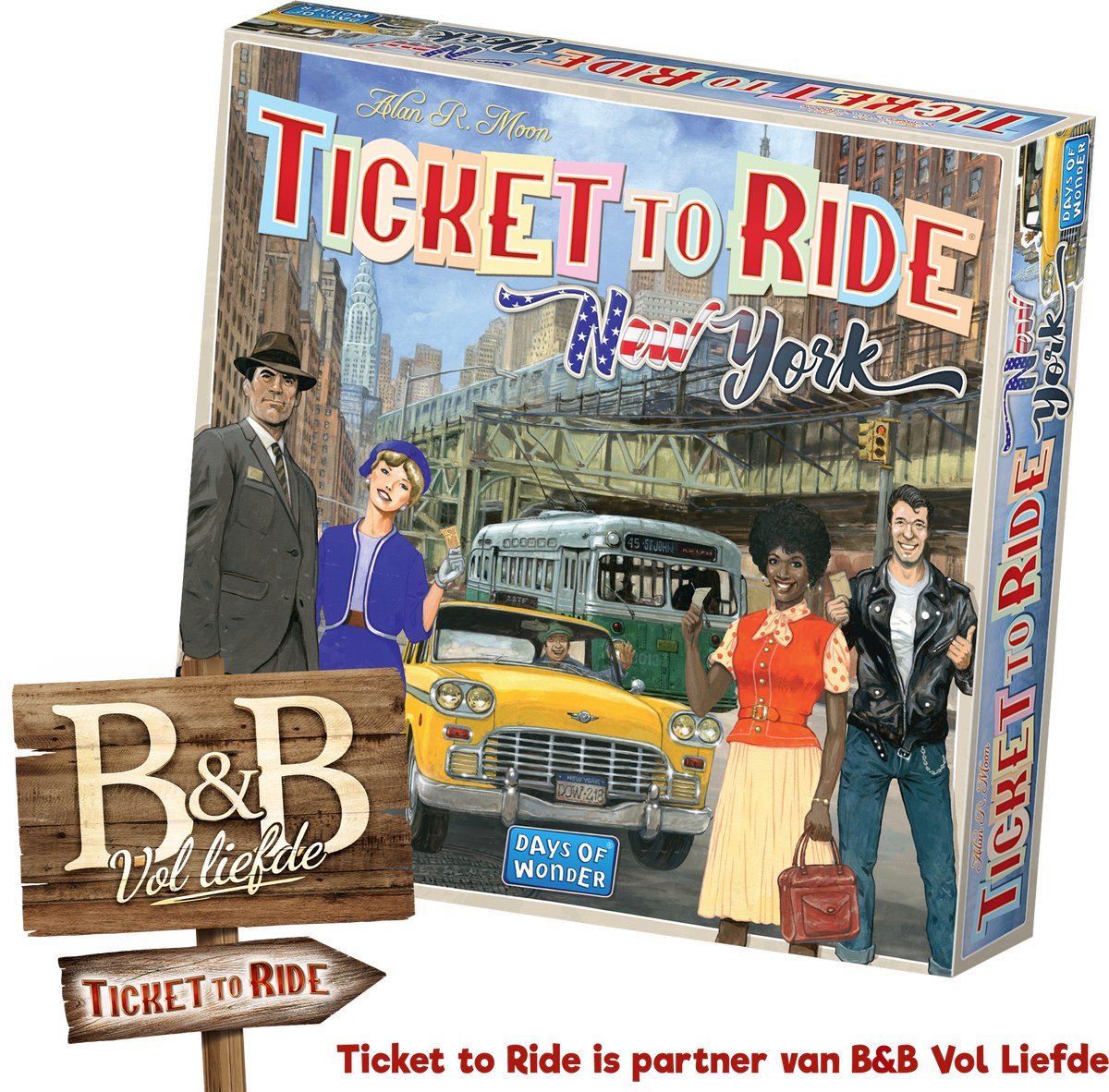 Days of wonder ticket to ride new york bordspel