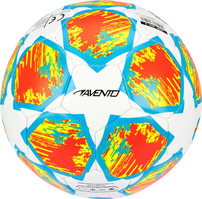 Avento voetbal - star wizard - blauw - maat 5 - ⌀ ca. 22 cm