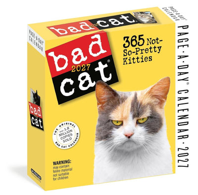 Bad cat page-a-day® calendar 2027