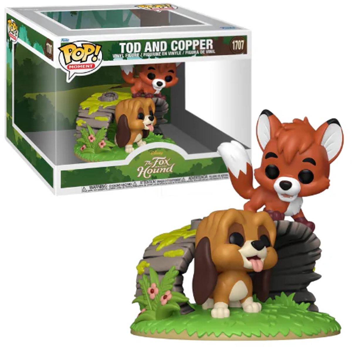 Funko cap und capper tod and copper (pop! moment) vinylfiguur 1707 unisex pop! - neutraal - standard