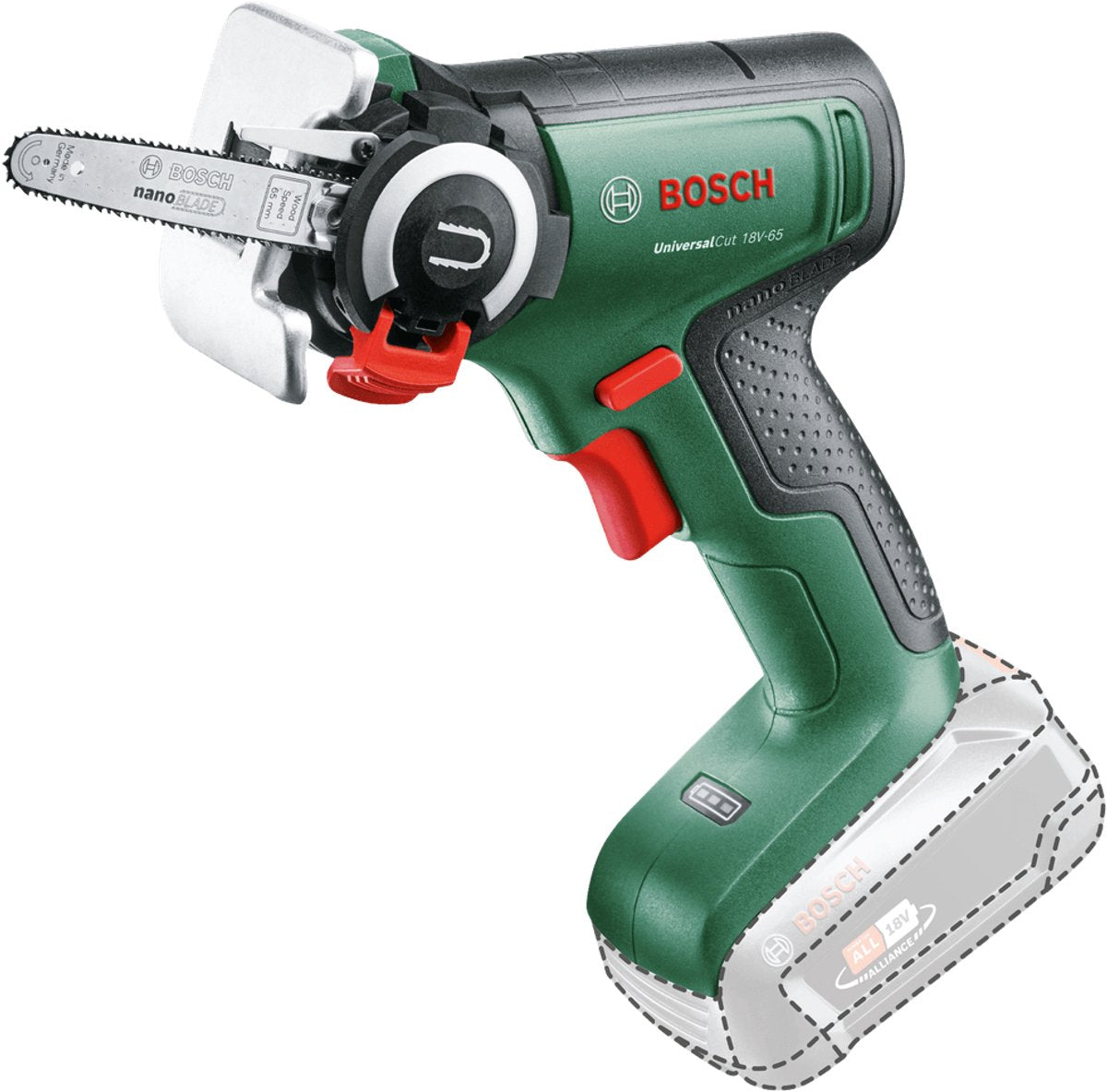 Bosch universalcut 18v-65 - zonder 18v accu en lader