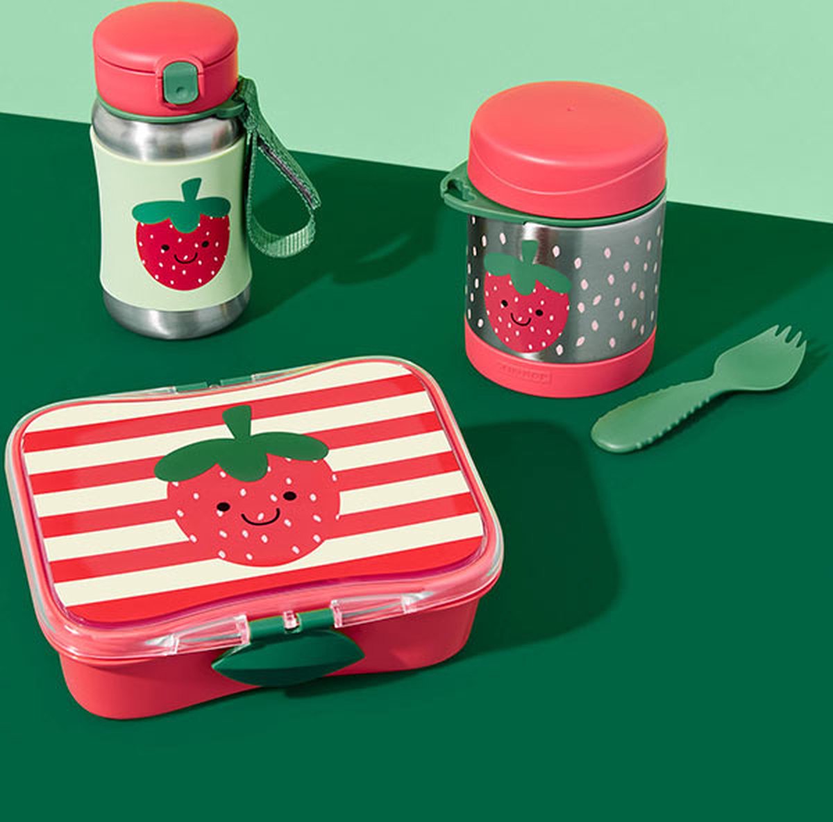 Skip hop spark style brooddoos strawberry