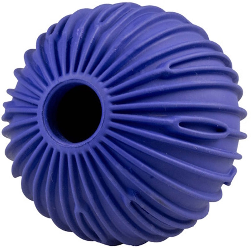 Ebi snack attack - snackspeeltje hond - vulbaar rubber voederspeeltje - voor puppy tot volwassen - blauw one size