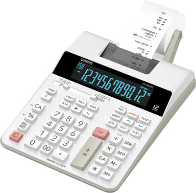 Casio printrekenmachine fr-2650rc grijs