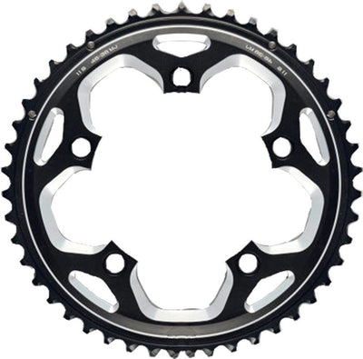 Shimano fc-rs500 kettingblad - 46t - voor racefiets - 110 mm - zwart