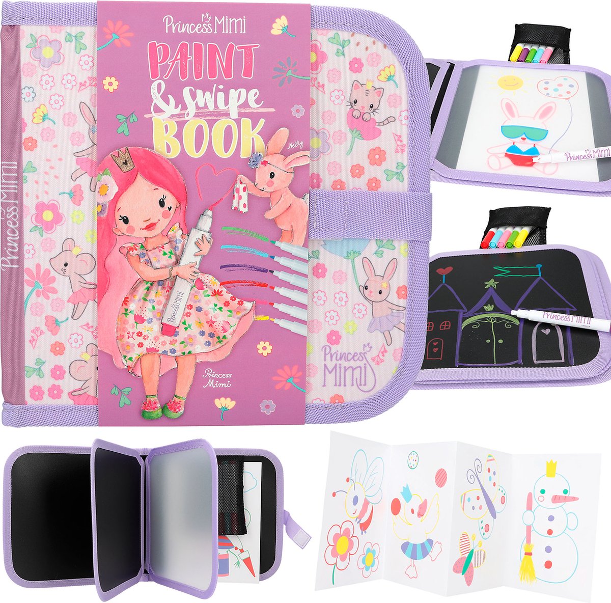 Depesche - princess mimi paint swipe kleurboek