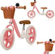Lionelo alex plus kinderloopfiets – voor 3 tot 6 jaar – eva schuimbanden – verstelbaar zadel stuur – stalen frame – stuurbegrenzing – inclusief mandje bel – tot 30 kg