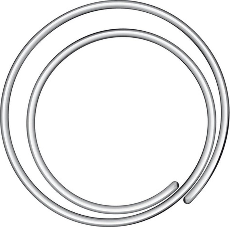 Alco paperclips - circular - 20 mm - spiraalvorm - doos 50 stuks