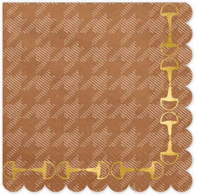 Partydeco 12 steigbögel feestservetten 33x33 cm