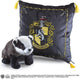 The noble collection hufflepuff house mascot plush cushion (nn7045)
