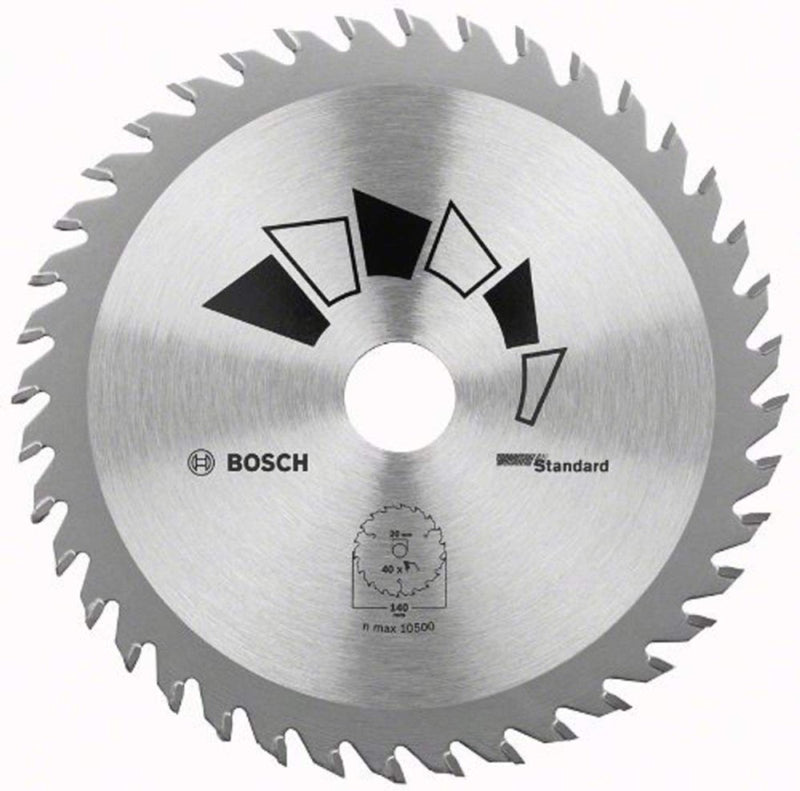 Bosch cirkelzaagblad basic 140x2.2x20 12.7,t40 (1)