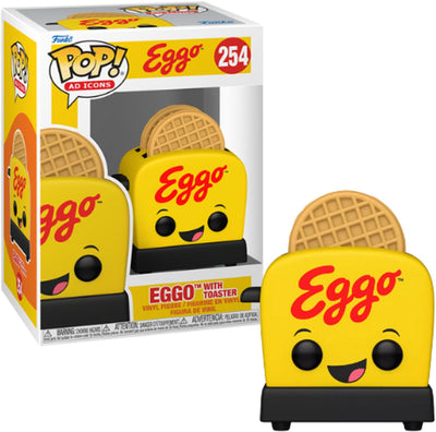 Funko pop! ad icons: eggo - eggo with toaster #254