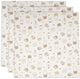 Jollein hydrofiele doek small - 70x70cm - miffy family farm - 3 stuks