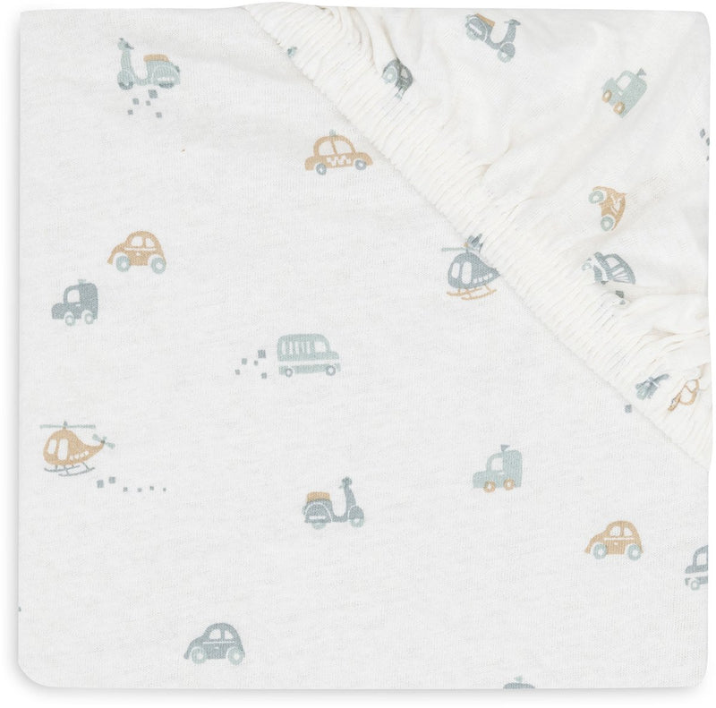 Jollein hoeslaken jersey 70 75x140 150cm on the go