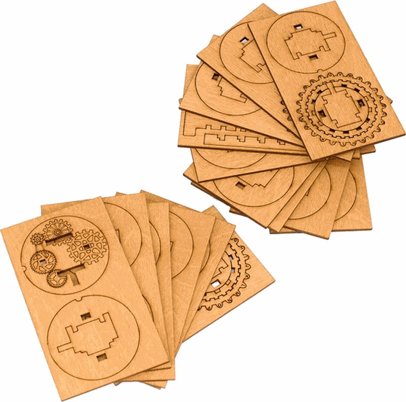 Geronimo games idventure - kryptos - cryptex wooden kit - puzzel - geschikt vanaf 14 jaar