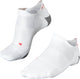 Falke ru5 race invisible anti-blaar functioneel materiaal hardloopsokken dames wit - maat 39-40