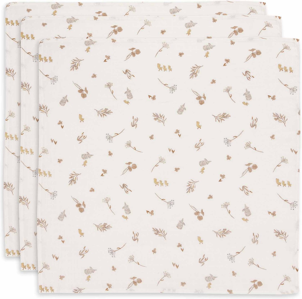 Jollein hydrofiele doek small 70x70cm riverside (3pack)