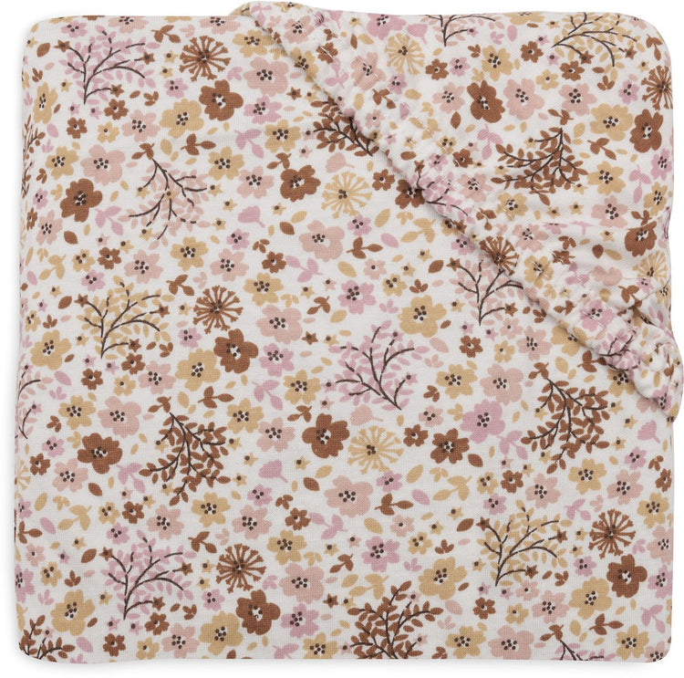 Jollein hoeslaken wieg - 40 50x80 90cm - jersey - flower fairies