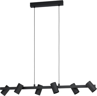 Eglo gatuela 1 hanglamp - e14 - 116 cm - zwart