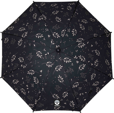 Dooky parasol kinderwagen - romantic leaves black