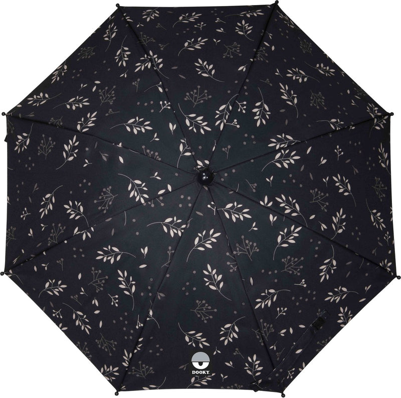 Dooky parasol kinderwagen - romantic leaves black