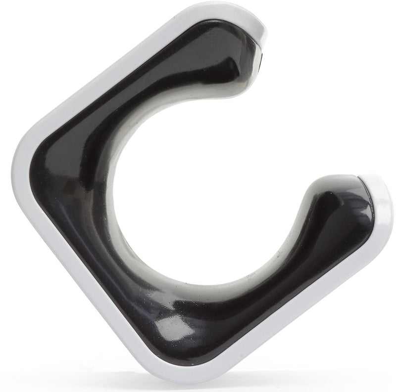 Clug hybrid fiets clip voor de muur - wit zwart