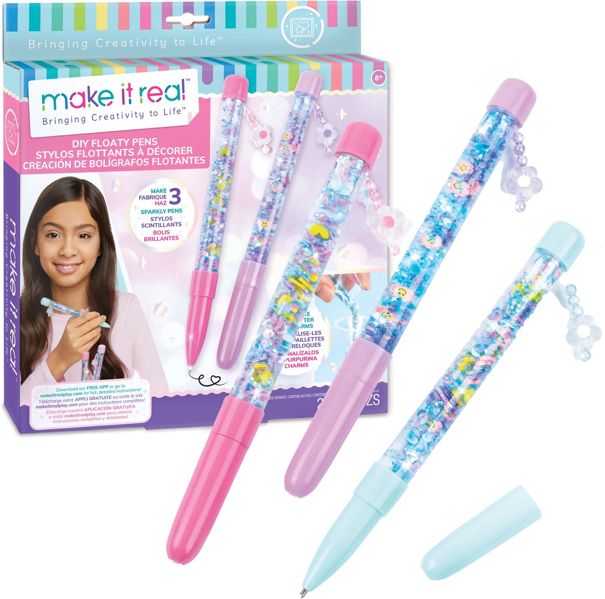 Spectron make it real - maak je eigen floaty pennen - 3 pennen