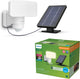 Philips led philips tylus beveiligingslamp - ultraefficient led - solar buitenlamp - koel wit licht; 5000k - wit - bewegingssensor - schemersensor - zonne-energie