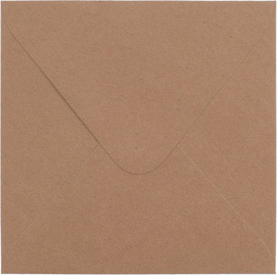 Florence vaessen creative enveloppen kraft - 21 x 11 cm - 25 st. - 120 g - met enveloppendoos zakjes