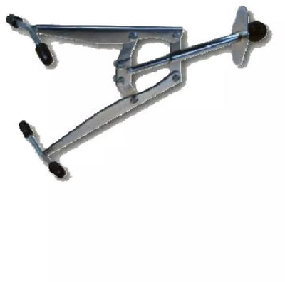 Albatros pikesafe bekspanner - 30 cm - grijs