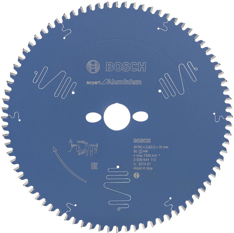 Bosch cirkelzaagblad expert for wood 237x30x2.5 1.8x24 t