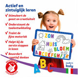 Quercetti abc magneten hoofdletters, 48st. - afbeelding 1