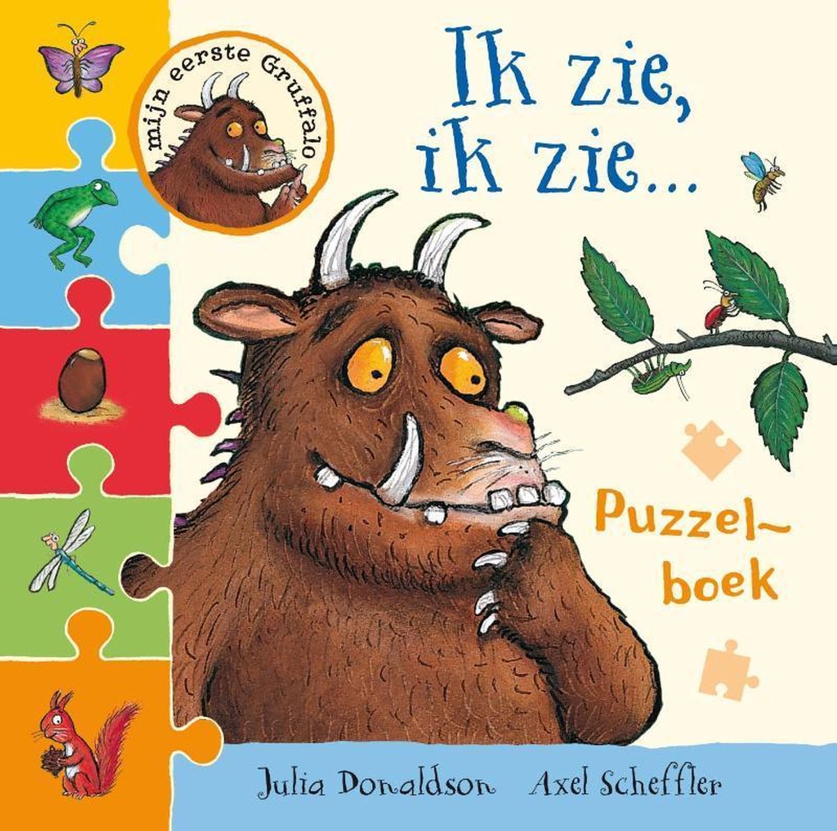 Lemniscaat ik zie, ik zie.. gruffalo puzzelboek