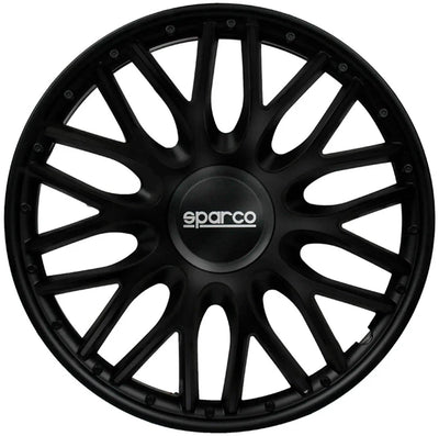 Sparco wieldoppen roma 13 inch zwart - 4 stuks