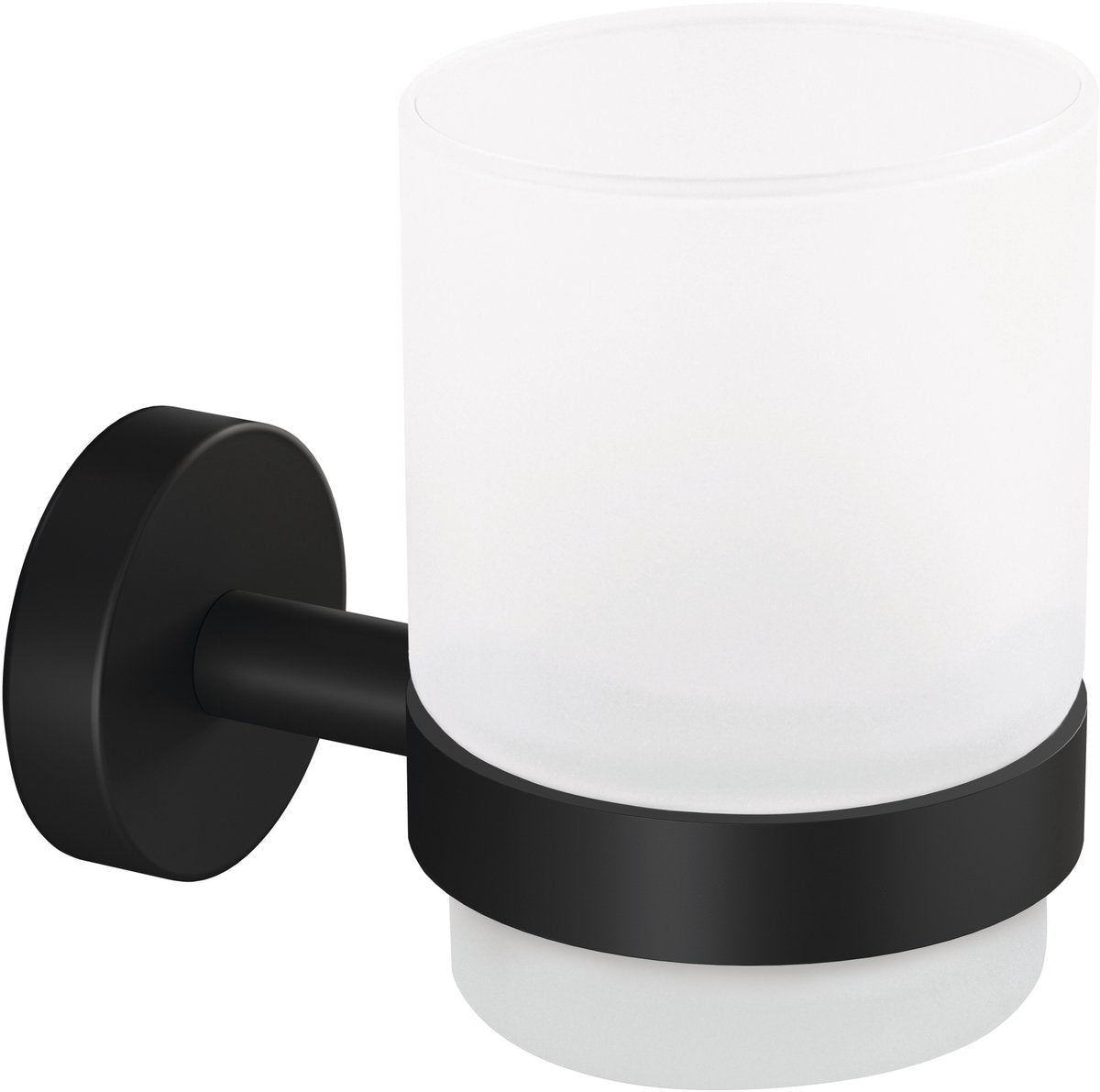 Tesa 1072285 - moon black bekerhouder zwart | 1 stuks