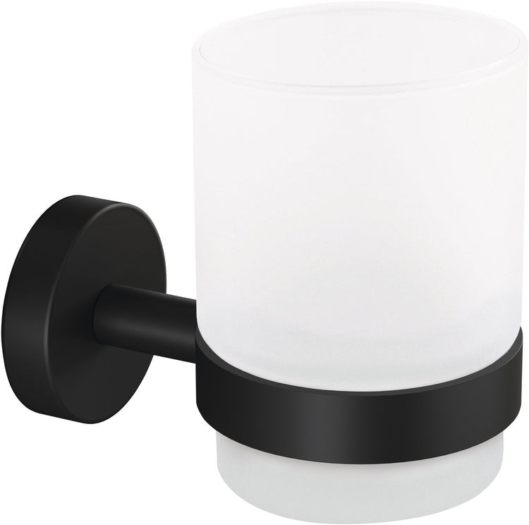 Tesa 1072285 - moon black bekerhouder zwart | 1 stuks