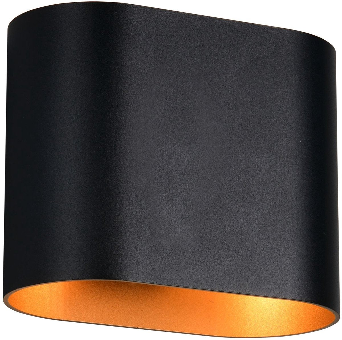Trio alani - wandlamp - zwart-goud - excl. 1x g9 3 w - verlichting omhoog en omlaag - wandmontage