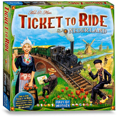 Days of wonder ticket to ride - nederland bordspel