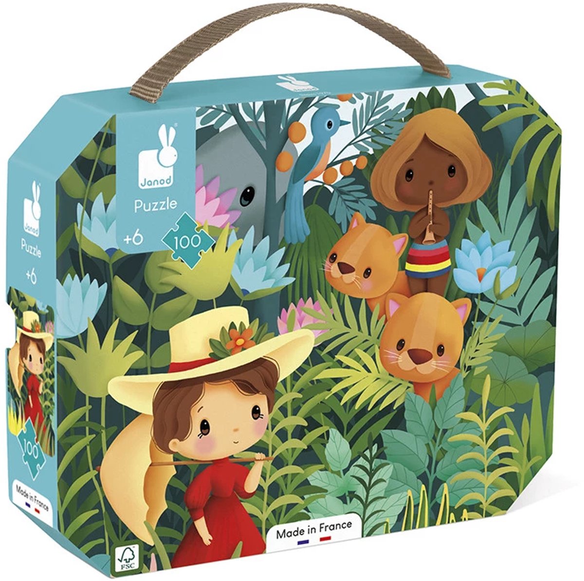 Janod - puzzel - geïnspireerd door rousseau