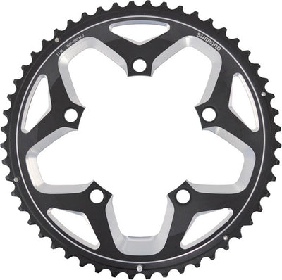 Shimano blad race 52t 11v 110mm voor 52-36t zwart y1pr98060